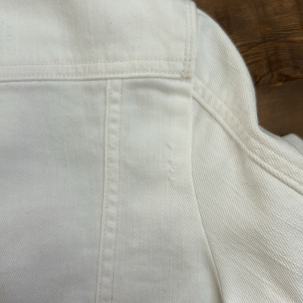 Levi’s White Denim Jacket - image 6